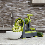 Load image into Gallery viewer, Home Basics 4 Function Tabletop Spiralizer, Green $20.00 EACH, CASE PACK OF 12

