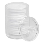 Load image into Gallery viewer, Home Basics Round Plastic Cotton Swab and Ball Holder, Clear $2.00 EACH, CASE PACK OF 12
