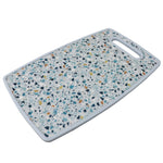 Load image into Gallery viewer, Home Basics Terrazzo 14&quot; x 15&quot; Plastic Cutting Board - Assorted Colors
