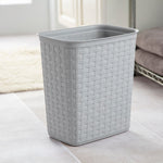 Load image into Gallery viewer, Sterilite 3.4 Gallon/13 Liter Weave Wastebasket Cement $6.00 EACH, CASE PACK OF 6
