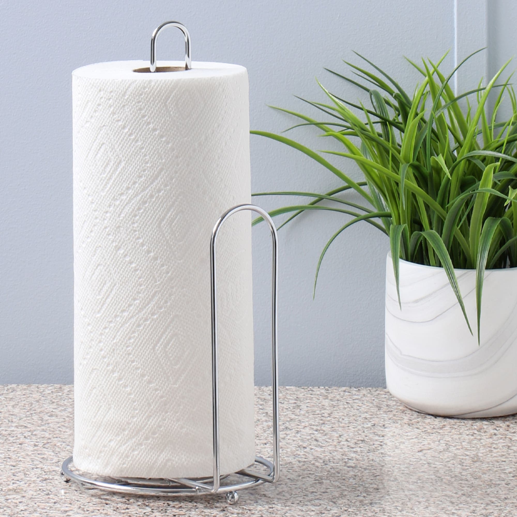Stainless Steel Free-standing Paper Towel Holder
