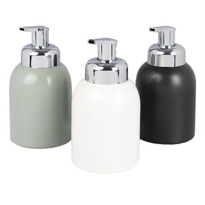 Home Basics 13.5 oz. Foaming Ceramic Soap Dispenser $4.00 EACH, CASE PACK OF 12