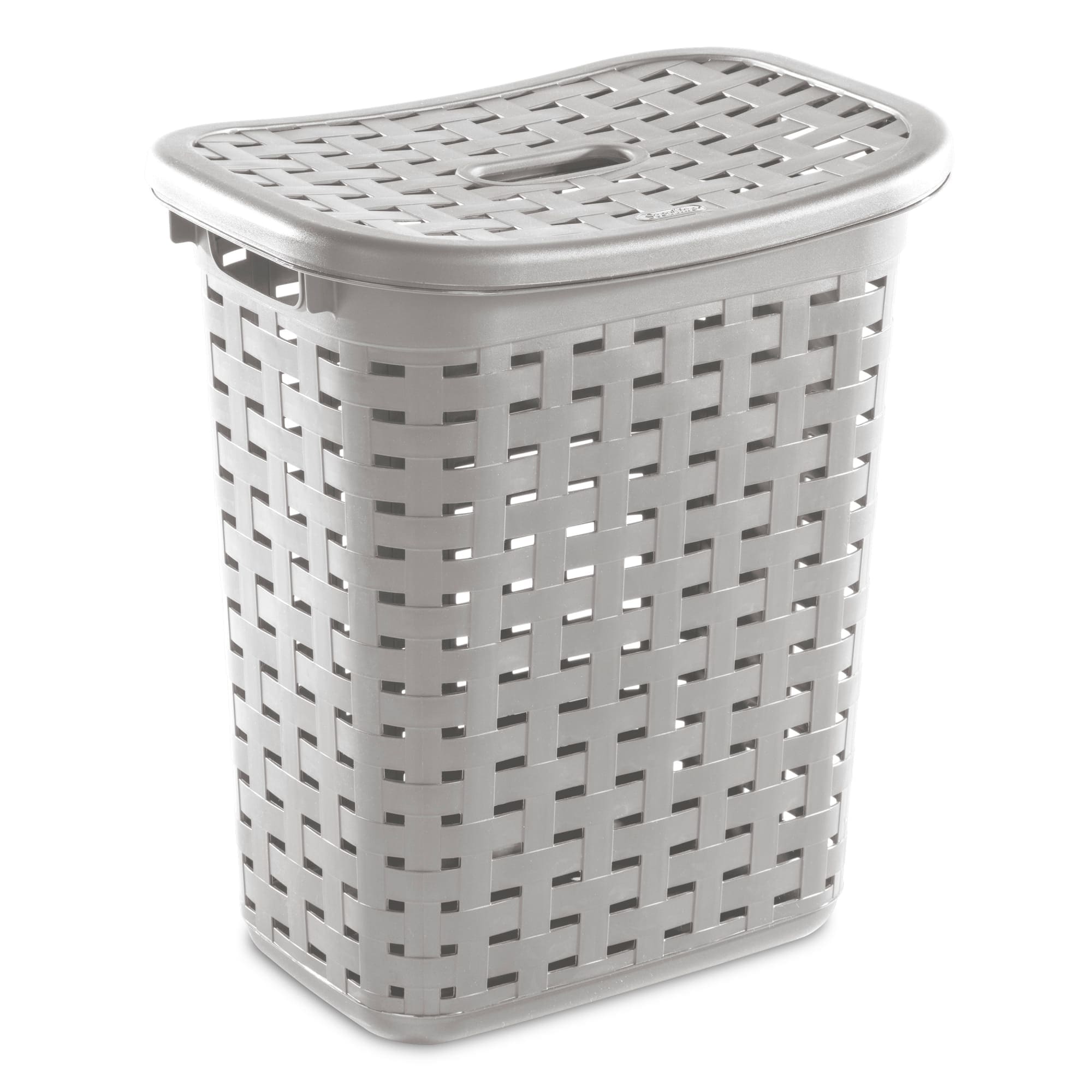 Sterilite Weave Laundry Hamper / Cement $20.00 EACH, CASE PACK OF 4