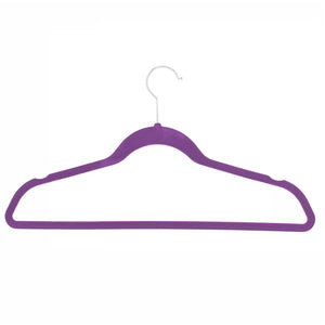 Home Basics Velvet Hangers, (Pack of 10), Purple $4.00 EACH, CASE PACK OF 12