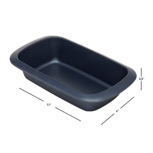 Michael Graves Design Textured Non-Stick 6” x 11” Carbon Steel Loaf Pan, Indigo $5 EACH, CASE PACK OF 12