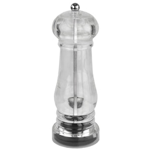 Home Basics Plastic Pepper Mill, Clear $2 EACH, CASE PACK OF 24