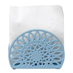 Load image into Gallery viewer, Home Basics Sunflower Cast Iron Napkin Holder, Blue $7.00 EACH, CASE PACK OF 6
