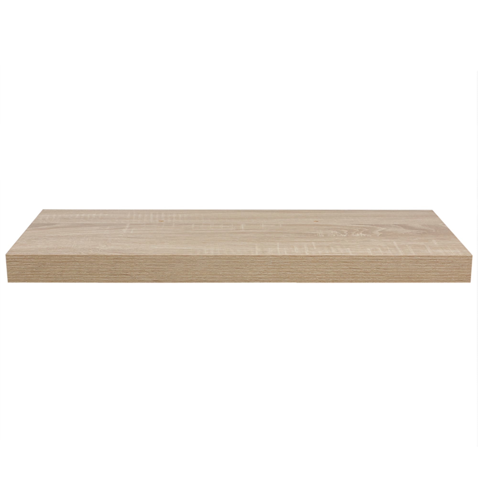 Home Basics Rectangle Floating Shelf, Oak $10.00 EACH, CASE PACK OF 6