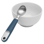 Load image into Gallery viewer, Michael Graves Design Comfortable Grip  Stainless Steel Rounded Ice Cream Scoop, Indigo $3.00 EACH, CASE PACK OF 24
