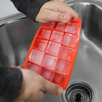 Load image into Gallery viewer, Home Basics Silicone Ice Cube Tray $3.00 EACH, CASE PACK OF 48
