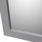 Load image into Gallery viewer, Home Basics 11” x 47” Easel Back Full Length Mirror with MDF Frame, Grey $20.00 EACH, CASE PACK OF 6
