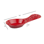 Load image into Gallery viewer, Home Basics Cast Iron Rooster Spoon Rest, Red $4.00 EACH, CASE PACK OF 6
