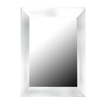 Load image into Gallery viewer, Home Basics Contemporary Rectangle Wall Mirror, Silver $5.00 EACH, CASE PACK OF 6
