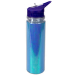 Load image into Gallery viewer, Home Basics Glitter 18 oz. Flip Top  Water Bottle - Assorted Colors
