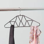 Load image into Gallery viewer, Home Basics Geometric Accessory Hanger, Black $2.00 EACH, CASE PACK OF 48
