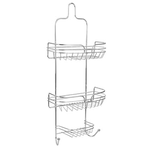 Home Basics Sleek Chrome Plated Steel Shower Caddy $10.00 EACH, CASE PACK OF 12