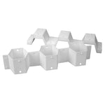Load image into Gallery viewer, Home Basics Honeycomb 8-Piece Plastic Drawer Divider Set, White $3.00 EACH, CASE PACK OF 12
