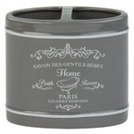 Load image into Gallery viewer, Home Basics 4 Piece Paris Bath Accessory Set $10.00 EACH, CASE PACK OF 12
