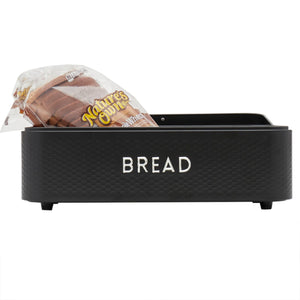 Home Basics Soho Metal Bread Box, Black $25.00 EACH, CASE PACK OF 4