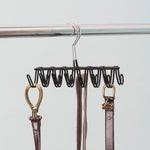 Load image into Gallery viewer, Home Basics Vinyl-Coated Accessory Hanger $3.50 EACH, CASE PACK OF 24
