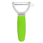 Load image into Gallery viewer, Home Basics Y Vegetable Peeler with Textured Plastic Handle - Assorted Colors
