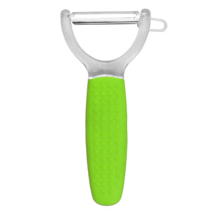 Home Basics Y Vegetable Peeler with Textured Plastic Handle - Assorted Colors