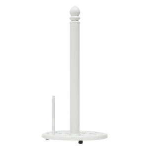 Home Basics Weave Freestanding Cast Iron Paper Towel Holder with Dispensing Side Bar, White
 $10.00 EACH, CASE PACK OF 3