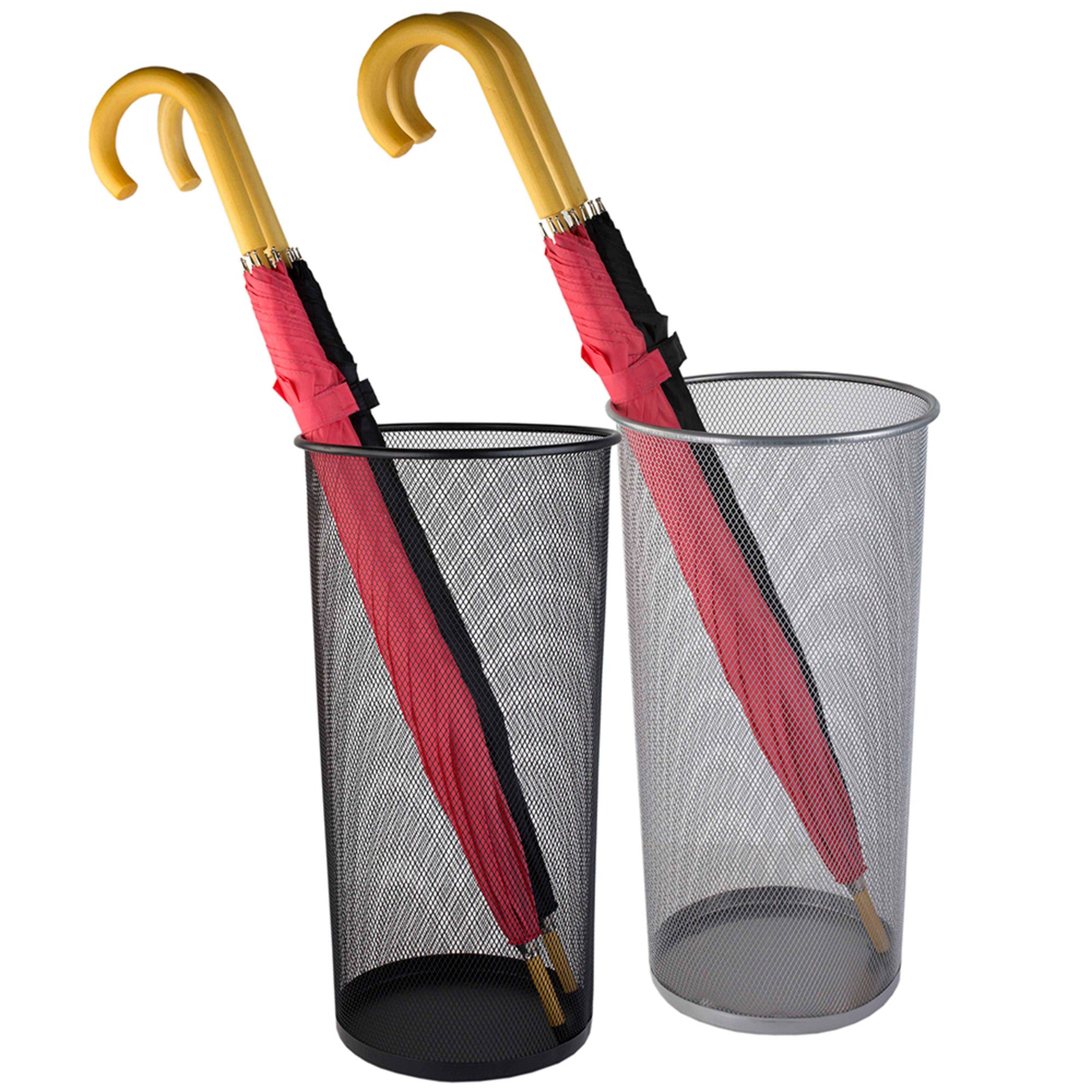 Home Basics Mesh Steel Umbrella Holder - Assorted Colors