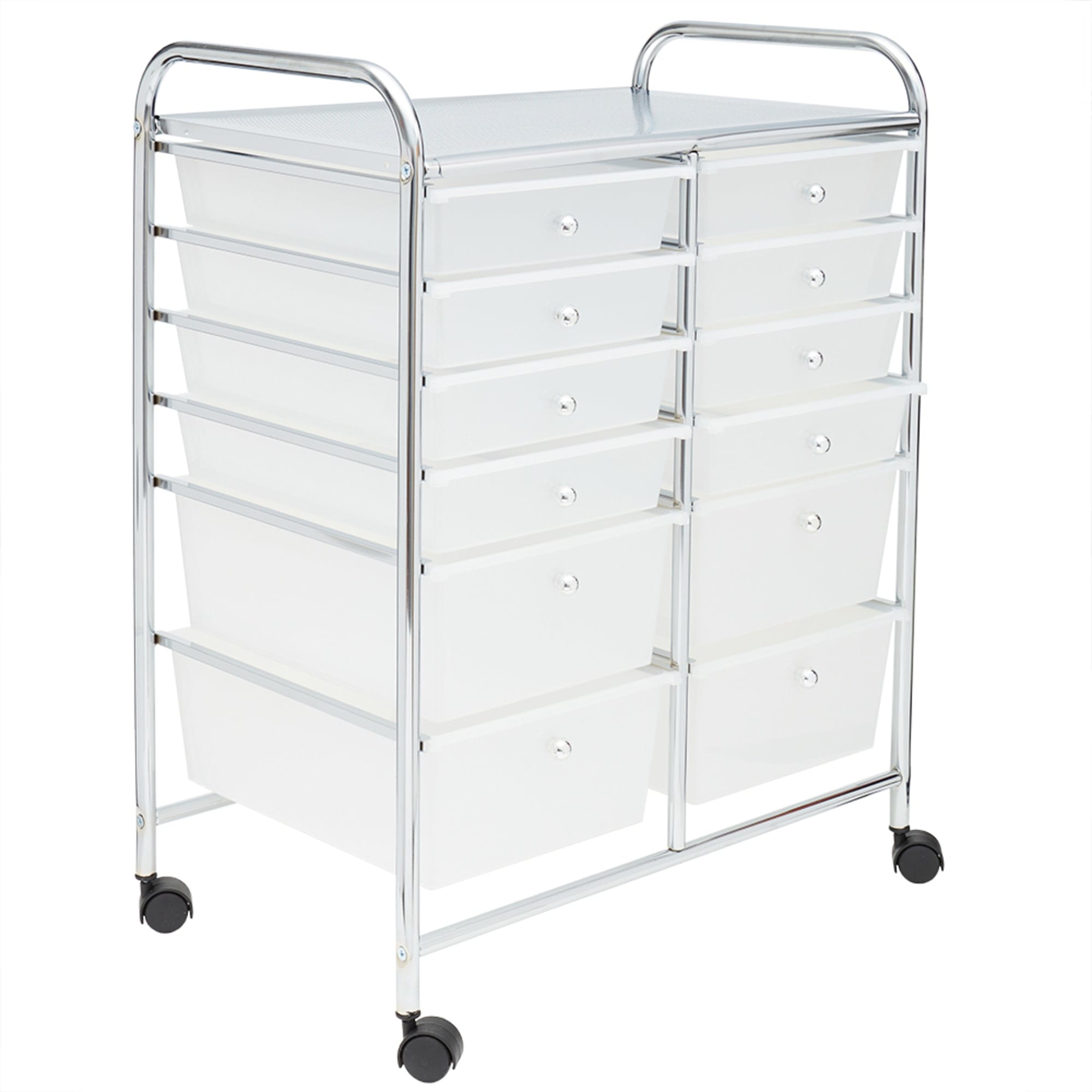Home Basics 12-Drawer Storage Cart, White $70.00 EACH, CASE PACK OF 1