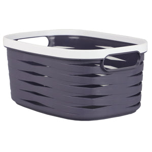 Home Basics Avaris Medium Plastic Storage Basket - Assorted Colors