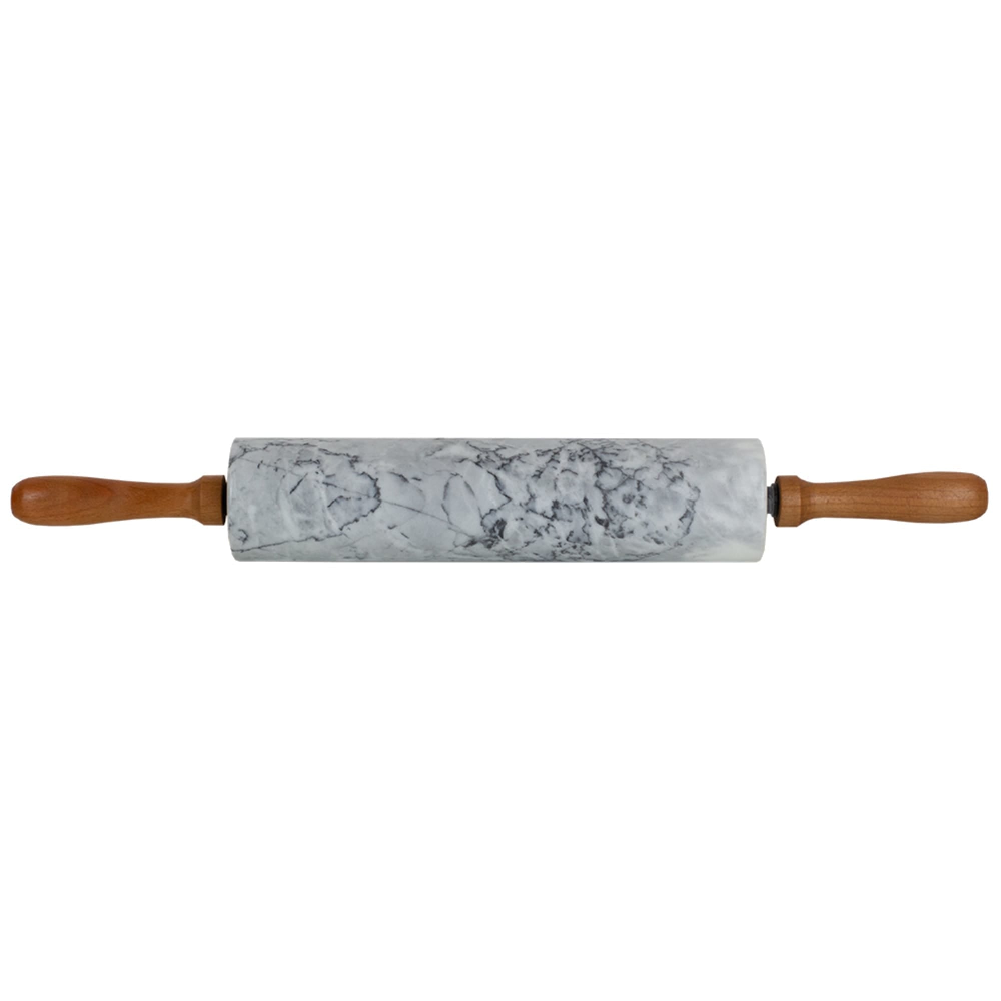 Home Basics Marble Rolling Pin with Easy Grip Handles and Display Stand, White $12.00 EACH, CASE PACK OF 6