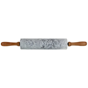 Home Basics Marble Rolling Pin with Easy Grip Handles and Display Stand, White $12.00 EACH, CASE PACK OF 6