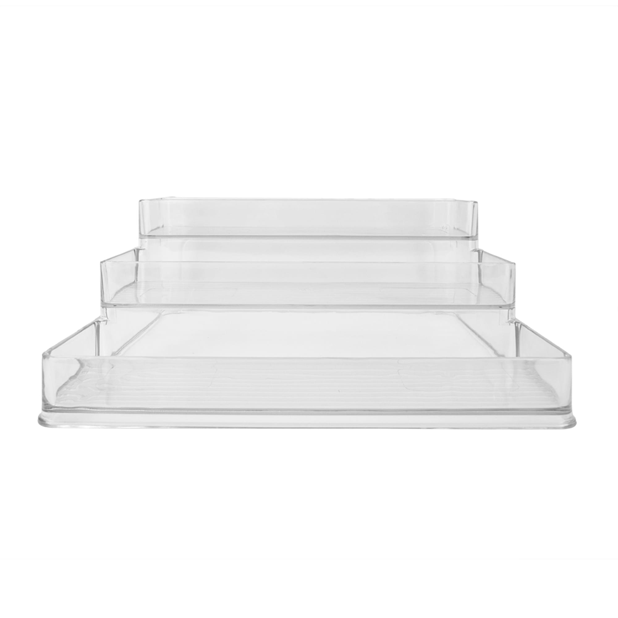 Home Basics 3 Tier Plastic Spice Rack, Clear $4.00 EACH, CASE PACK OF 12