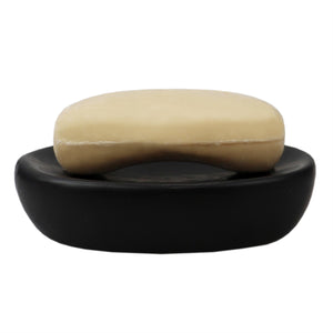 Home Basics Luxem 4 Piece Ceramic Bath Accessory Set, Black $10.00 EACH, CASE PACK OF 12