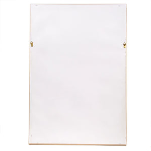 Home Basics 24" x 36" Wall Mirror, Natural $25.00 EACH, CASE PACK OF 4