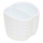 Load image into Gallery viewer, Home Basics Double Sponge Holder, White $2.00 EACH, CASE PACK OF 24

