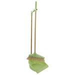 Load image into Gallery viewer, Home Basics Bliss Collection Bamboo Dustpan with Broom, Green $6 EACH, CASE PACK OF 12
