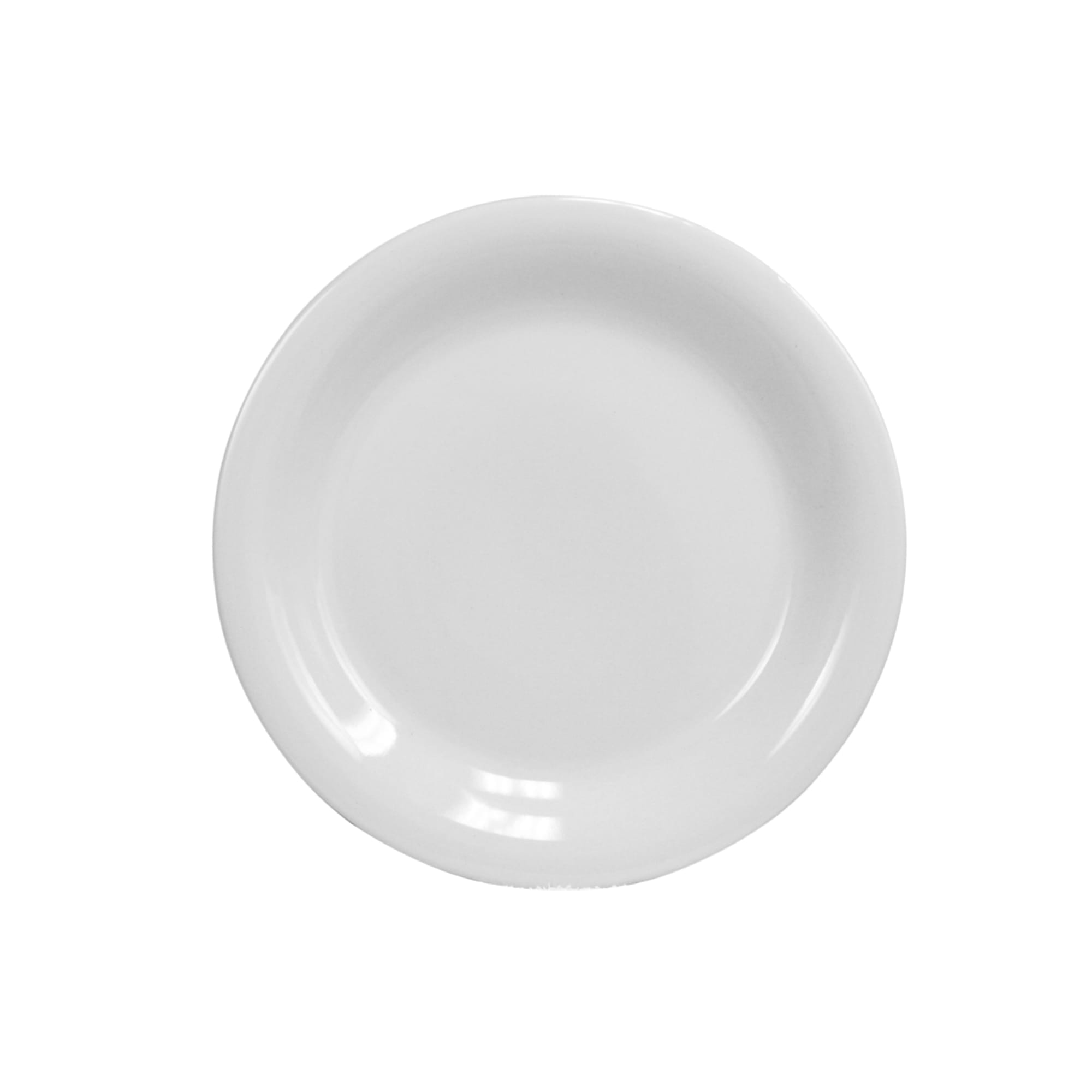 Home Basics 10.5" Ceramic Dinner Plate, White $2.50 EACH, CASE PACK OF 12