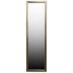 Load image into Gallery viewer, Home Basics Over The Door Mirror, Gold $12.00 EACH, CASE PACK OF 6
