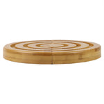Load image into Gallery viewer, Michael Graves Design Expandable Slatted Round Bamboo Trivet, Natural $7.00 EACH, CASE PACK OF 6
