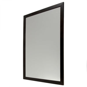 Home Basics 24" x 36" Wall Mirror, Mahogany $25.00 EACH, CASE PACK OF 4