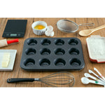 Load image into Gallery viewer, Home Basics Non-Stick 12 Cup Muffin Pan $6 EACH, CASE PACK OF 24
