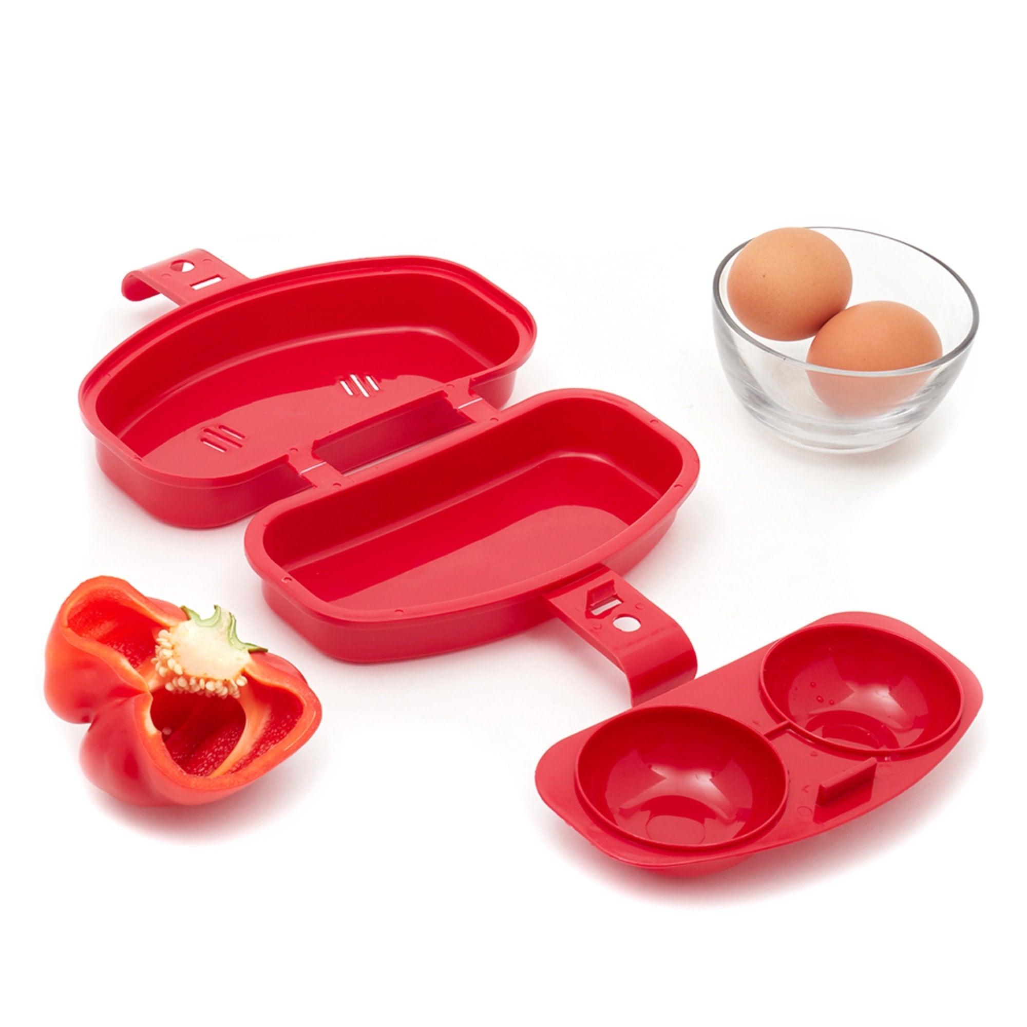 Home Basics Microwave Egg Cooker $3.00 EACH, CASE PACK OF 6