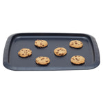 Load image into Gallery viewer, Michael Graves Design Textured Non-Stick 10” x 14” Carbon Steel Cookie Sheet, Indigo $6.00 EACH, CASE PACK OF 12
