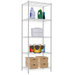 Load image into Gallery viewer, Home Basics 5 Tier Metal Wire Shelf, White $50.00 EACH, CASE PACK OF 4
