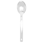 Load image into Gallery viewer, Home Basics Stainless Steel Aster Solid Spoon $2.00 EACH, CASE PACK OF 24
