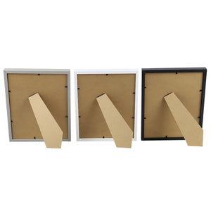 Home Basics 8” x 10” MDF Picture Frame with Easel Back - Assorted Colors