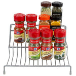 Load image into Gallery viewer, Home Basics 3 Level Vinyl Coated Steel Seasoning Rack, Silver $4.00 EACH, CASE PACK OF 6
