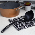 Load image into Gallery viewer, Home Basics Nylon Non-Stick Ladle, Black $1.00 EACH, CASE PACK OF 24
