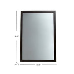 Load image into Gallery viewer, Home Basics 24&quot; x 36&quot; Wall Mirror, Mahogany $25.00 EACH, CASE PACK OF 4
